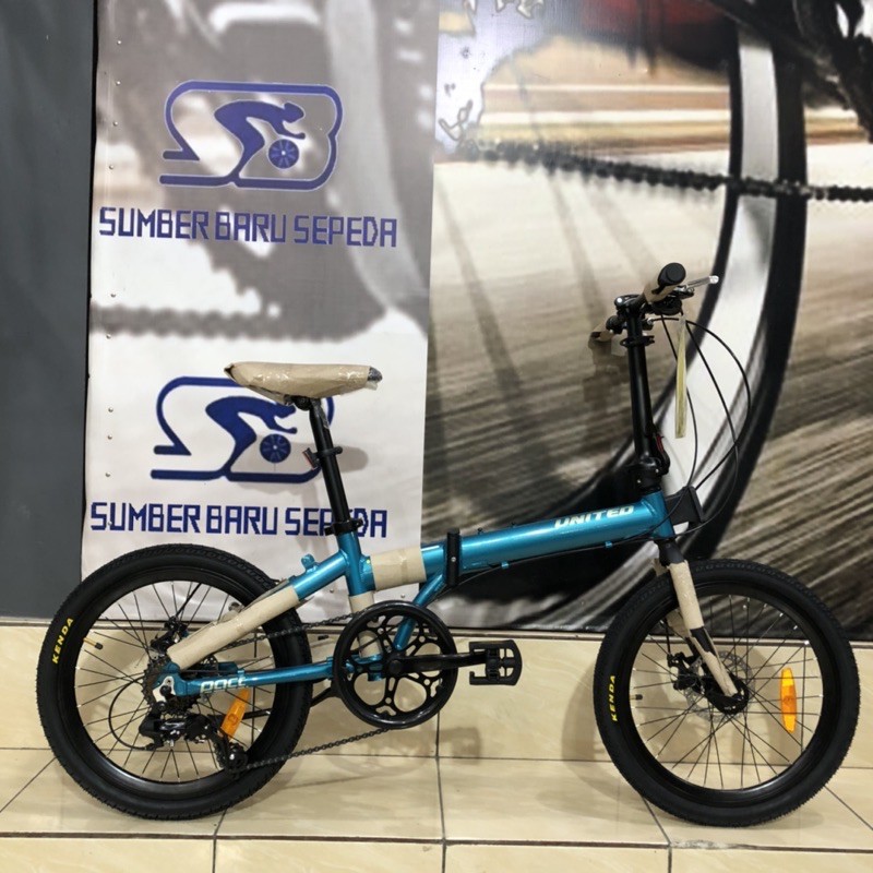 SEPEDA LIPAT UNITED PACT 8 SPEED 20 INCH