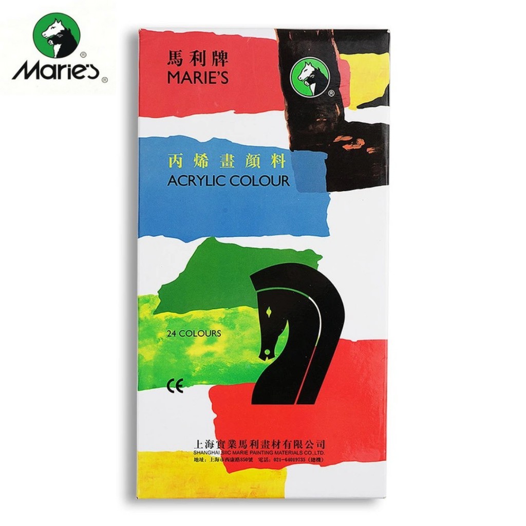 

Minicart 24 Colours Maries Acrylic Colour - 824
