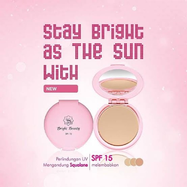 Viva Bright Beauty Compact Powder SPF15 bedak padat viva (VC)