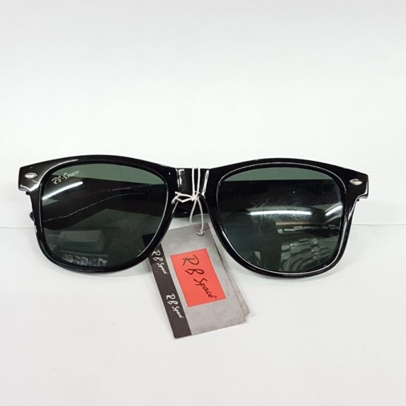 KACAMATA SUNGLASS WAYFARER RB SPACE HITAM PRIA WANITA