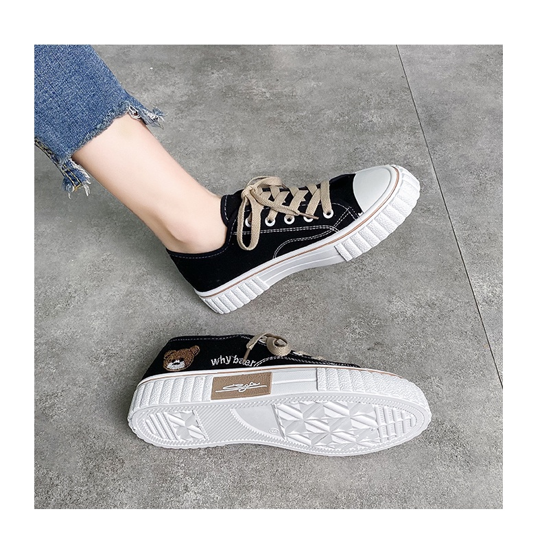 Zealo.Shoes 102 Sepatu Wanita  Import Sneakers Tali Kanvas Model Terbaru 2022 Trendy dan Elegan