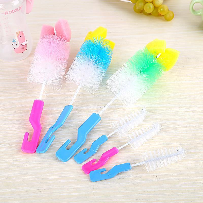 Grosir - H704 Sikat Botol / Pembersih Botol Susu / Spin Head Baby Brush / Pembersih Botol Minum