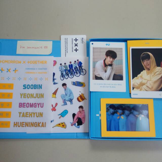 TXT THE DREAM CHAPTER STAR SHARING ALBUM. SOOBIN YEONJUN