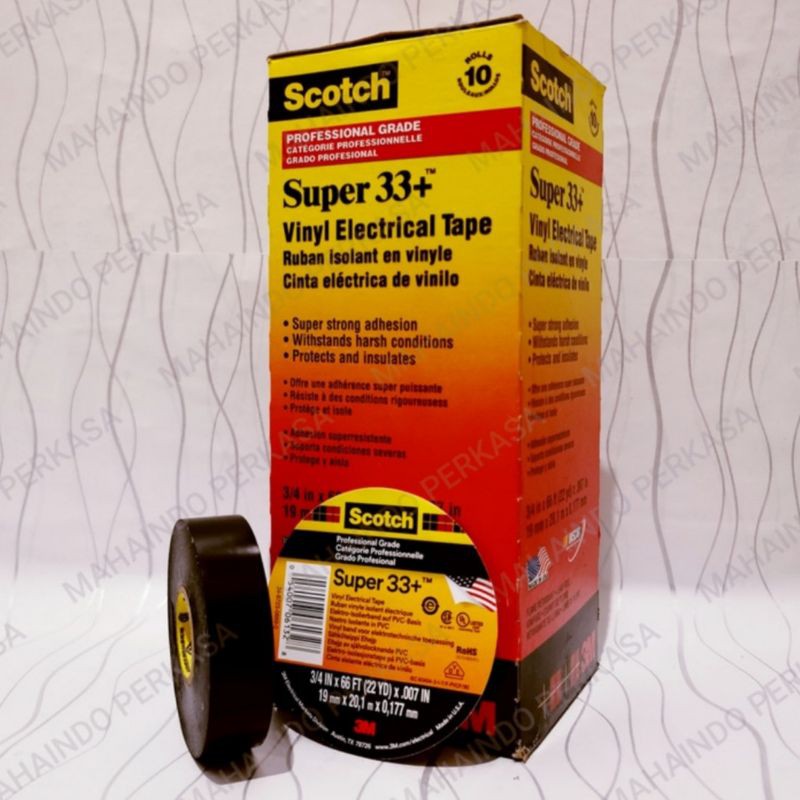 Scotch 3M super 33+ vinyl electrical tape
