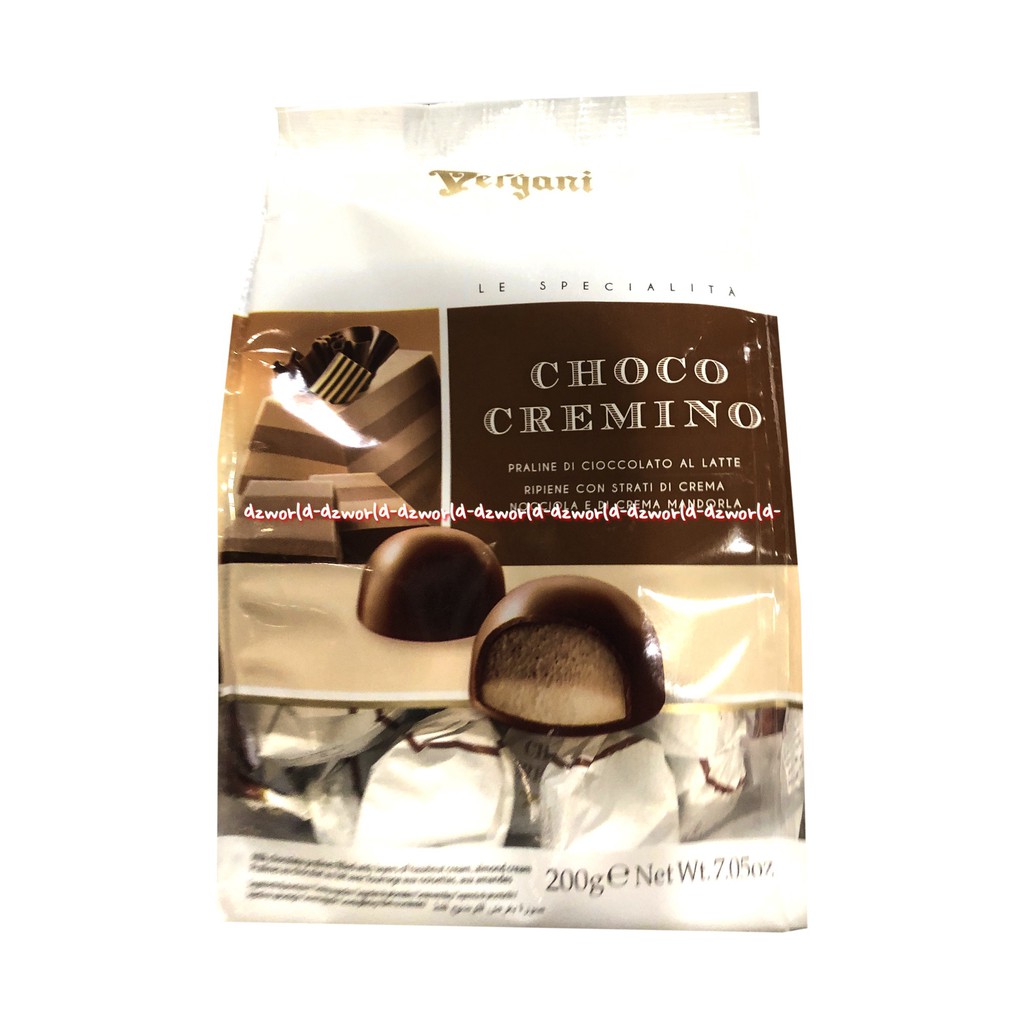 Vergani Choco Chemino Prealine Di Cioccolato Coklat 200gr