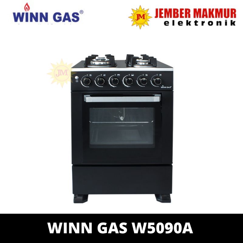 Winn Gas W5090A Kompor Freestanding Winn Gas Kompor Oven Grill W-5090
