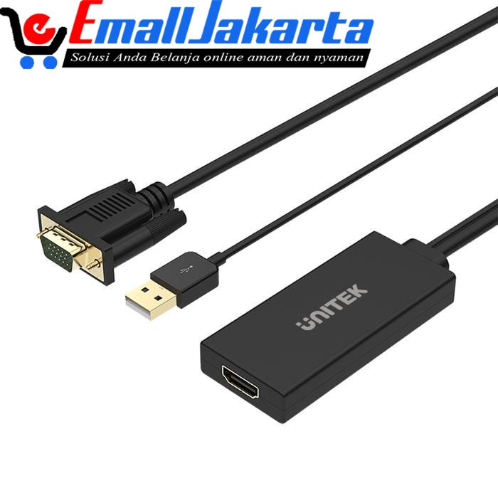 UNITEK Y-8711 VGA to HDMI