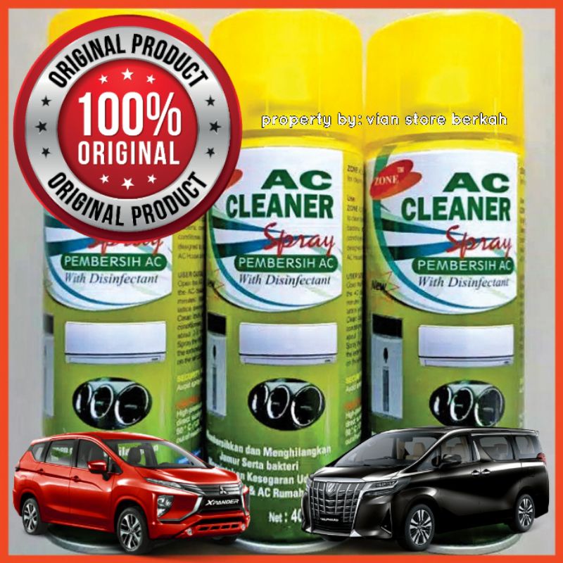 Ac Cleaner/Ac Cleaner Pembersih AC/Ac Refresher/Zone Ac Cleaner 400 ML