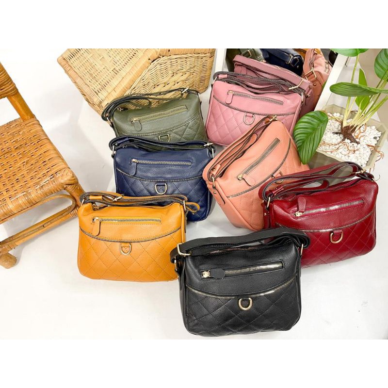 Tas Kulit Garut Tas Kulit Size S Tas Wanita Kulit Garut Size S Tas Kulit Bhonkshors Tas Selempang Ku