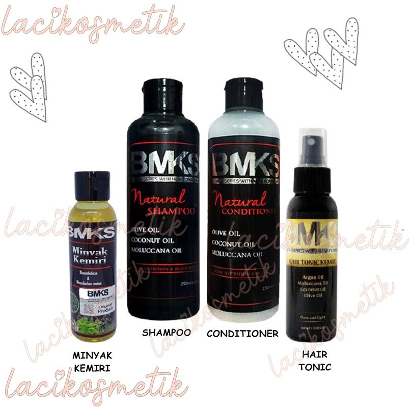 ✨LACIKOSME✨ BMKS SHAMPOO CONDI HAIR TONIC KEMIRI - HAIR CARE BMKS ORIGINAL BPOM