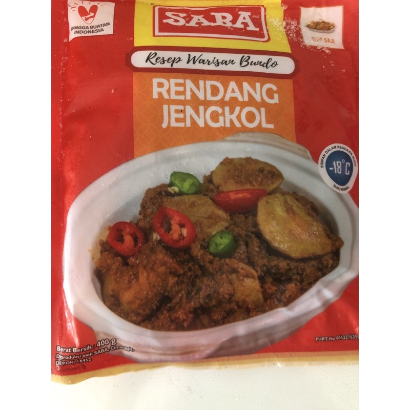 

Rendang Jengkol 500gr