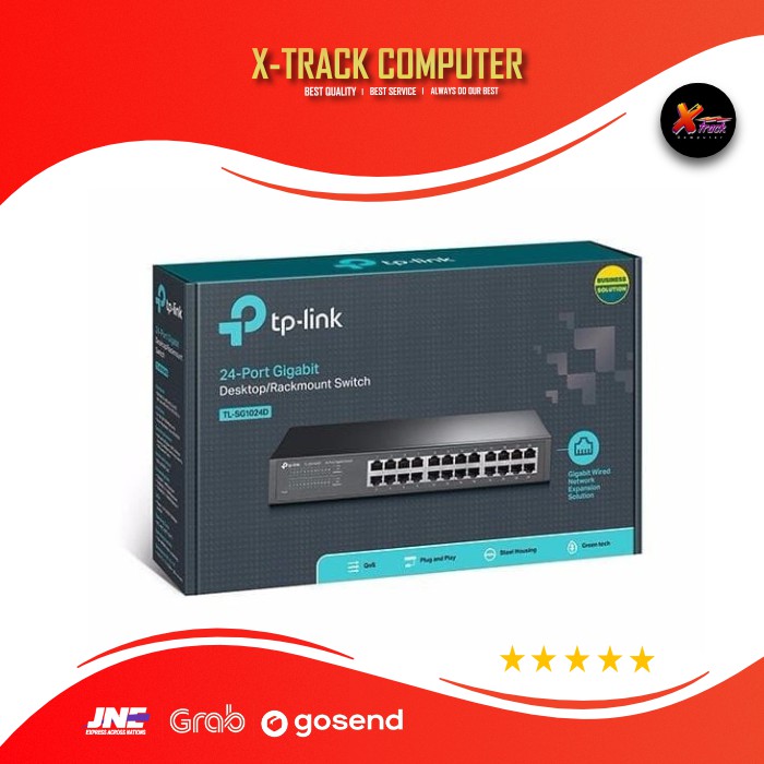 TP-Link Switch HUB 24-Port Gigabit - TL-SG1024D