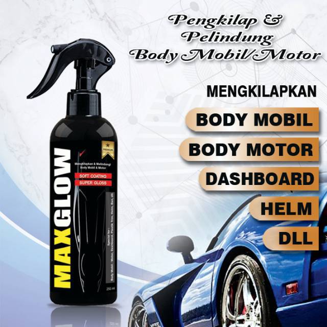 Pengkilap mobil pengkilap motor pengkilap helm 250 ml