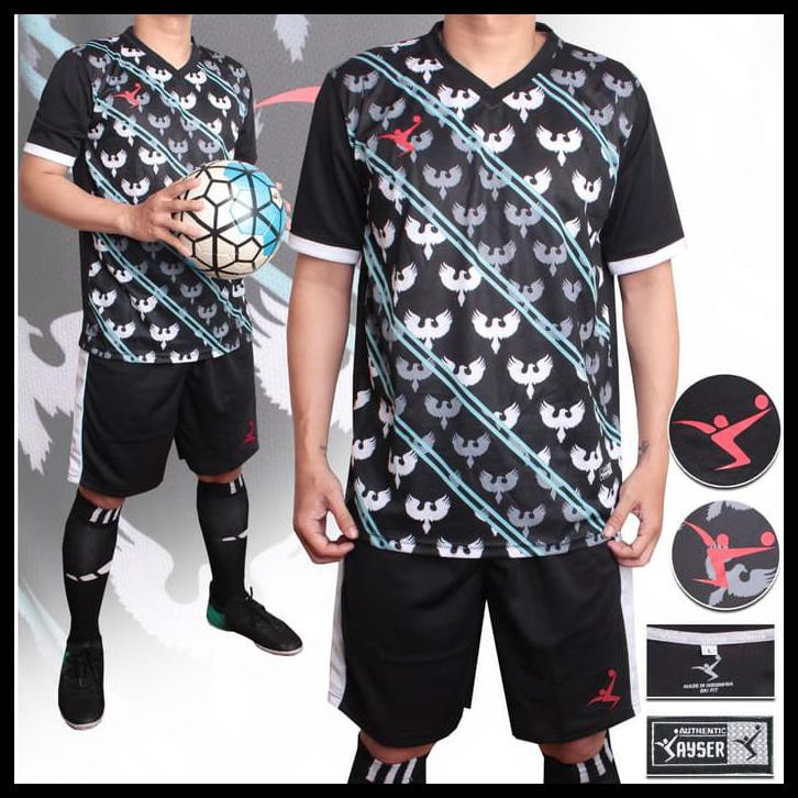 Produk Unggulan Icon Garuda Baju Kaos Stelan Setelan Jersey Futsal Sepak Bola Kayser