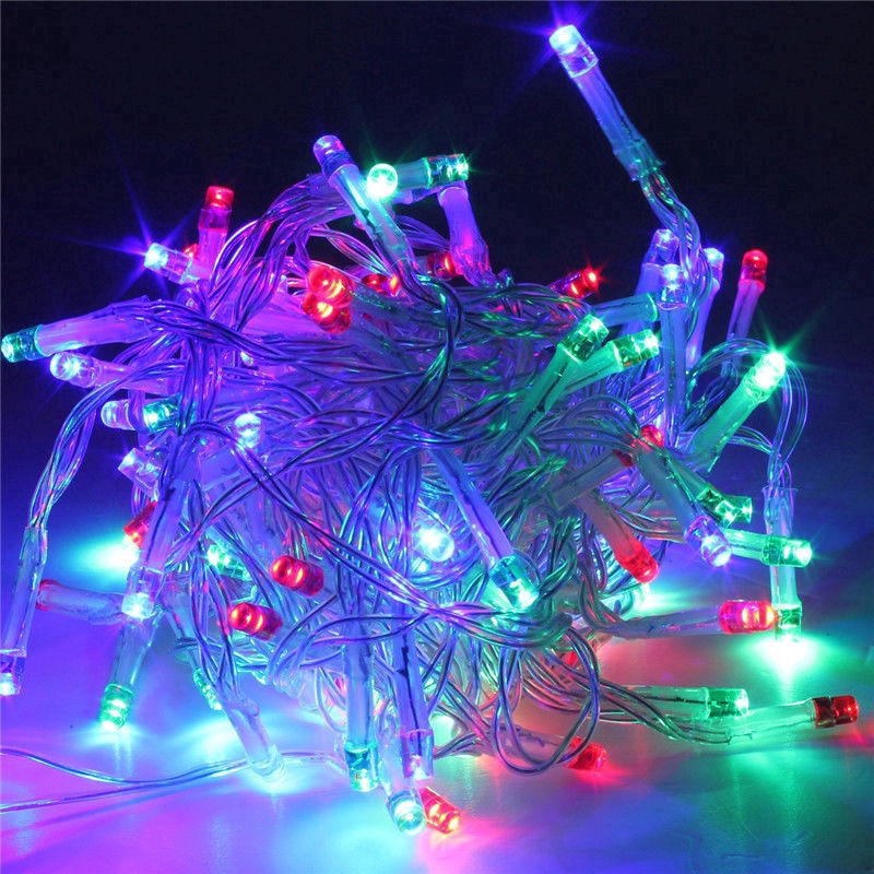 2M/3M/4M/5M/10M LED String Fairy Lights / Battery Waterproof Copper Wire Fairy String Lights /Waterproof Fairy Lights For Christmas Wedding Party Decoration