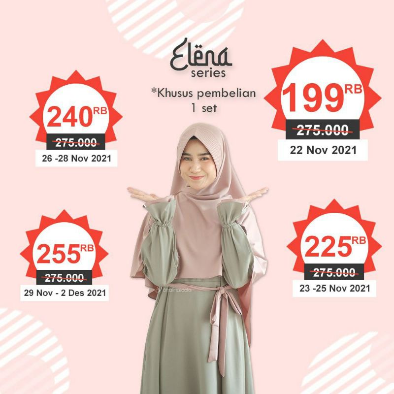 OPEN PO PROMO Meng-KAGET Elena By Shaliha Look