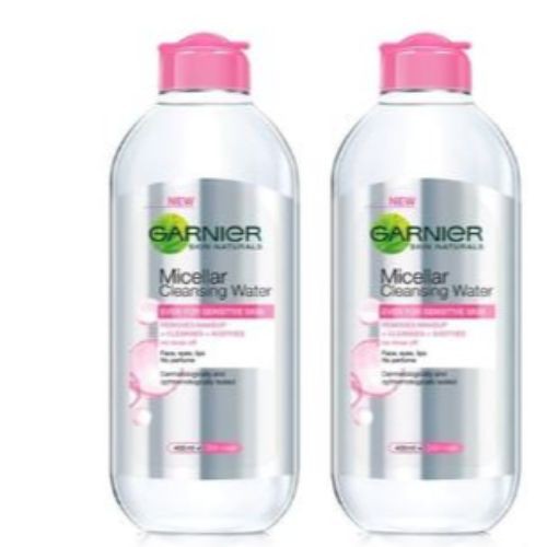 Garnier Twin Pack Micellar Water Pink 400ml