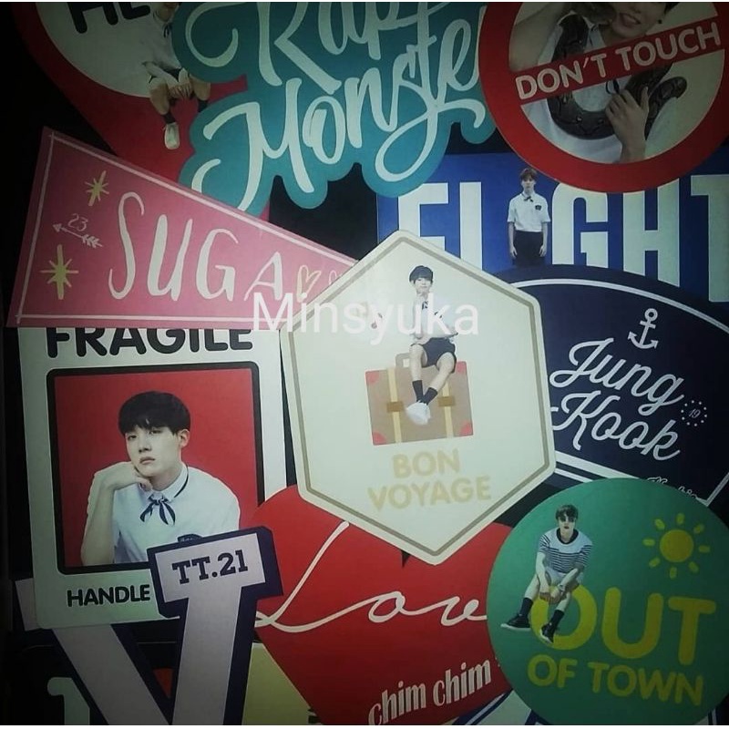 BTS Summer Package 2015 (sharing sticker)