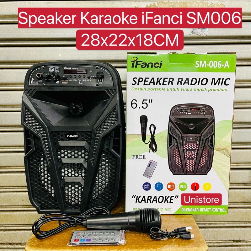 iFanci SM006 speaker karaoke speaker meeting portable bluetooth