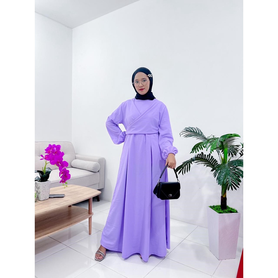 gamis hana / gamis renda / 9011