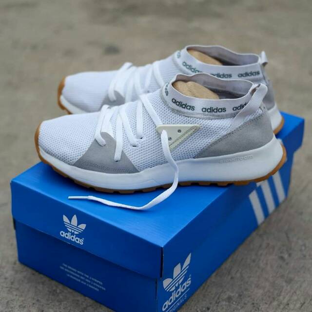 Adidas quesa white sol gum