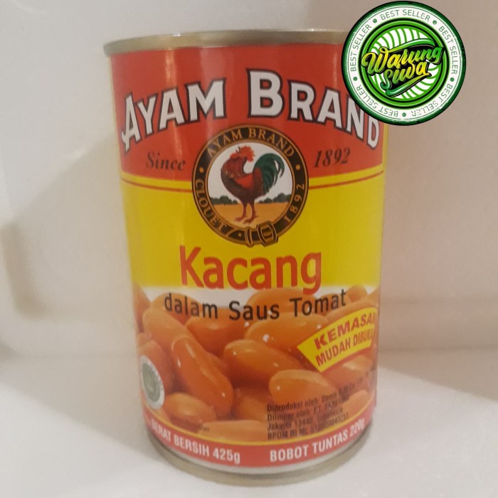 

ayam brand light -kacang dalam saus tomat 425 gram