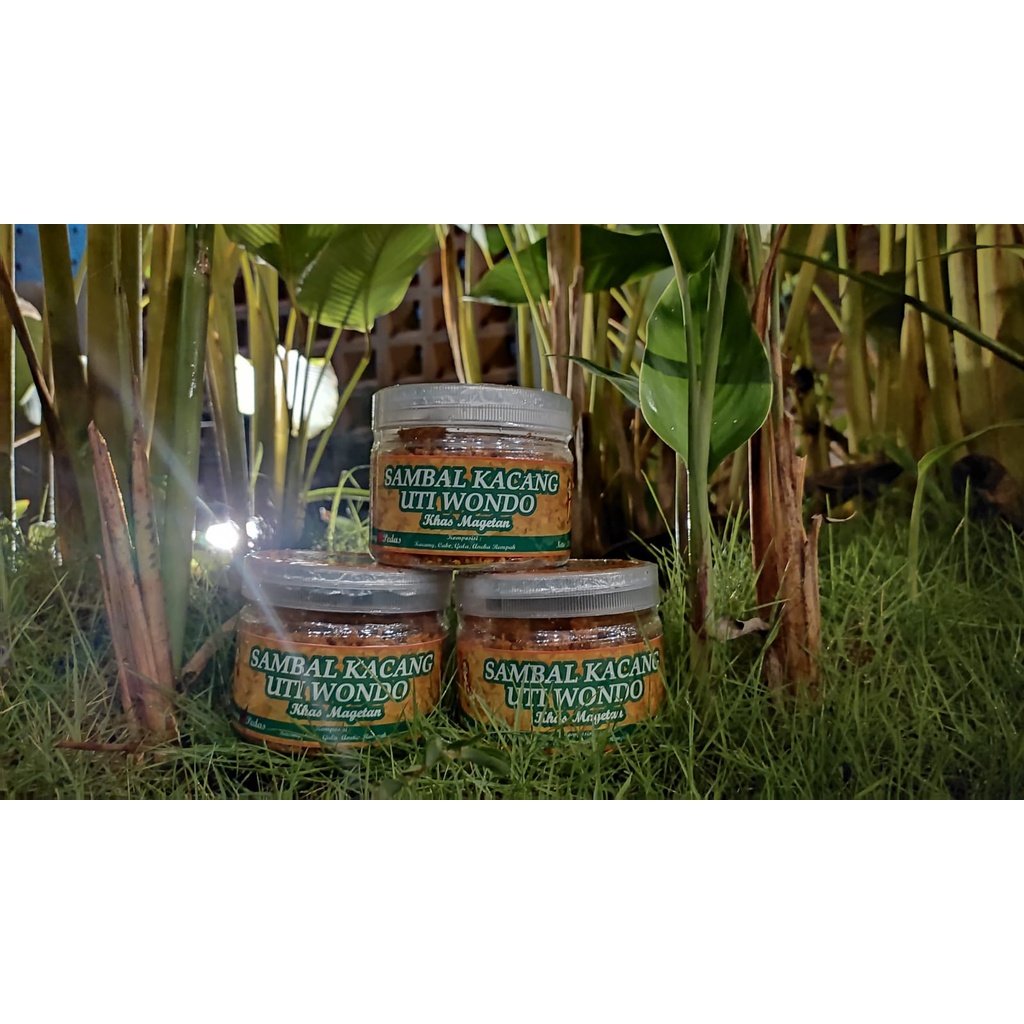 

[BEST SELLER] Sambal Pecel/Kacang Khas Magetan TANPA MINYAK (200gr) Level PEDAS