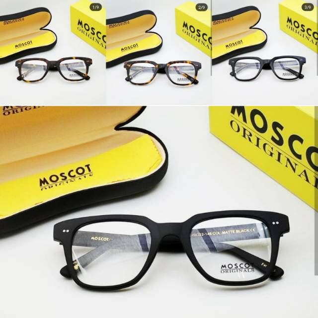 Kacamata Minus Pria Wanita Vintage Moscot Zayde Originals Series
