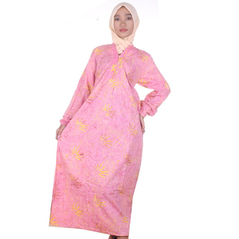 Gamis Batik Cap Smok Katun Primisima