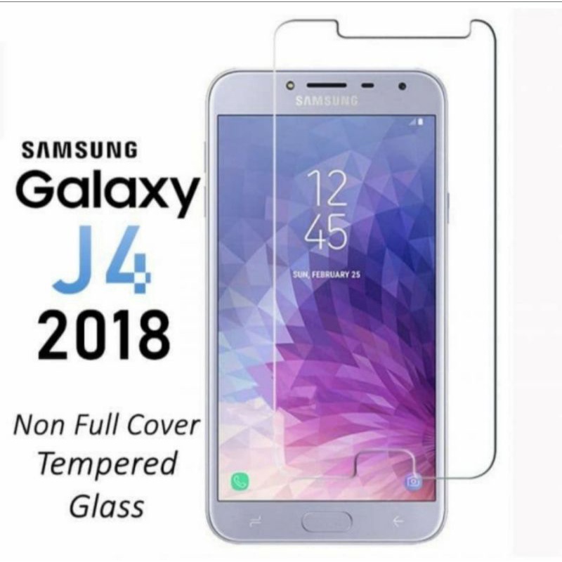 Samsung J4 2018 J4 Plus J6 Plus tempered glass anti gores kaca bening