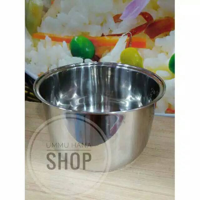 PANASONIC panci pengganti inner pan rice cooker SR-CEZ18 stainless steel