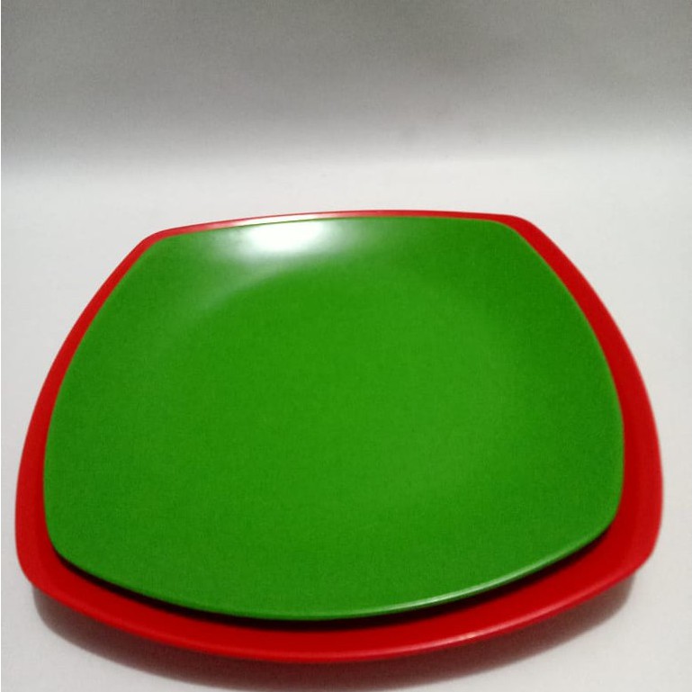 Piring Melamine Ceper Segi/Kotak UNICA 26,5 cm