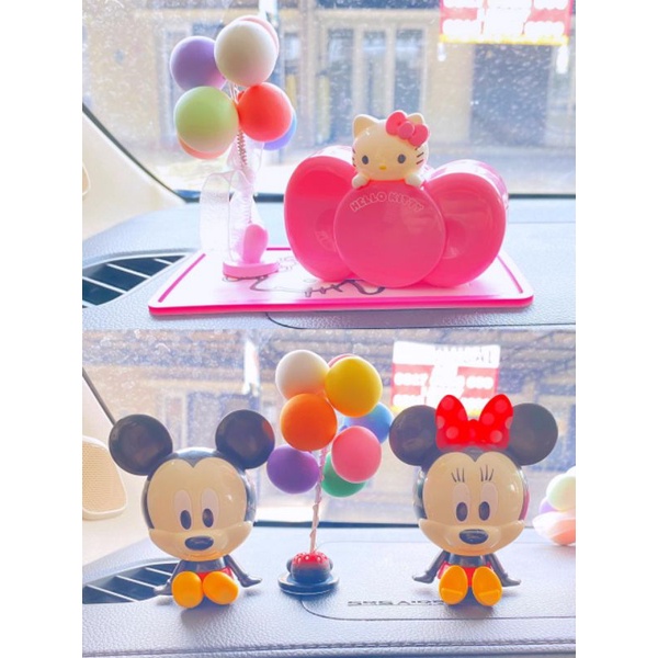 set mickey minnie hk hiasan mickey minine mouse PAJANGAN COUPLE // Hiasan Dashboard aksesoris Mobil