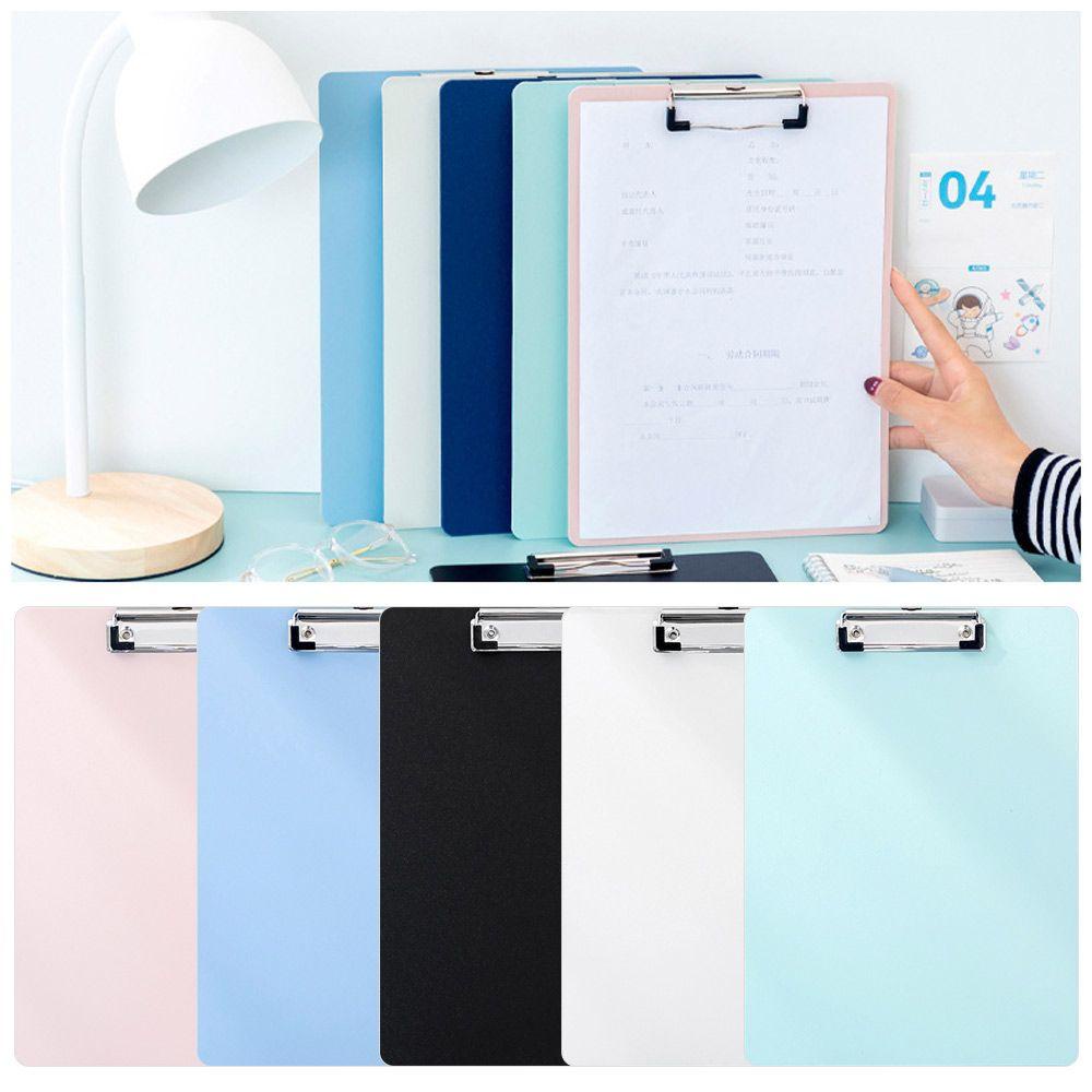 Papan Folder A4 TOP Menebal Kantor Perlengkapan Sekolah Menulis Klem Memo Pad Clip