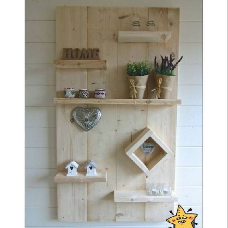 rak dinding tempel /rak ambalan / rak dinding tempel