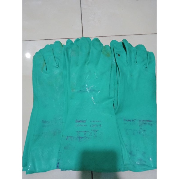 Sarung Tangan Latex Rubberex