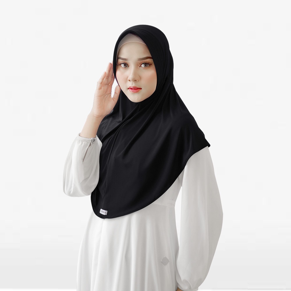 DEFARA - Shakila Bergo-Black