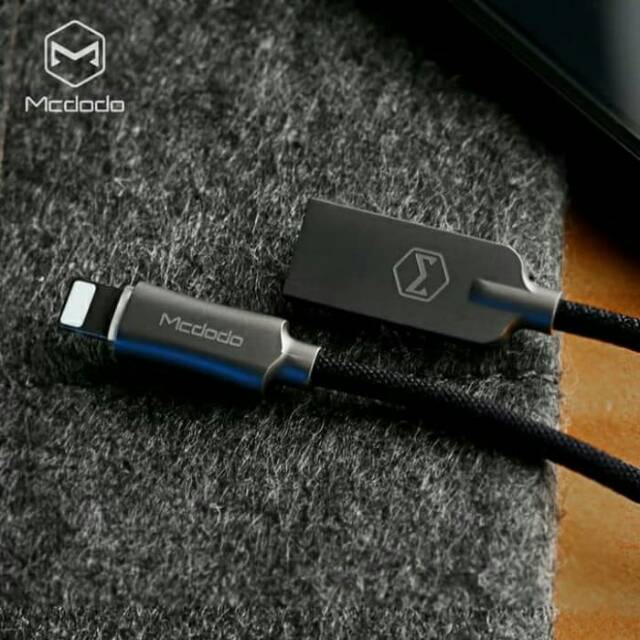 Mcdodo Micro USB Auto Disconnect Qualcomm QC 3.0 Kabel Android - Hitam