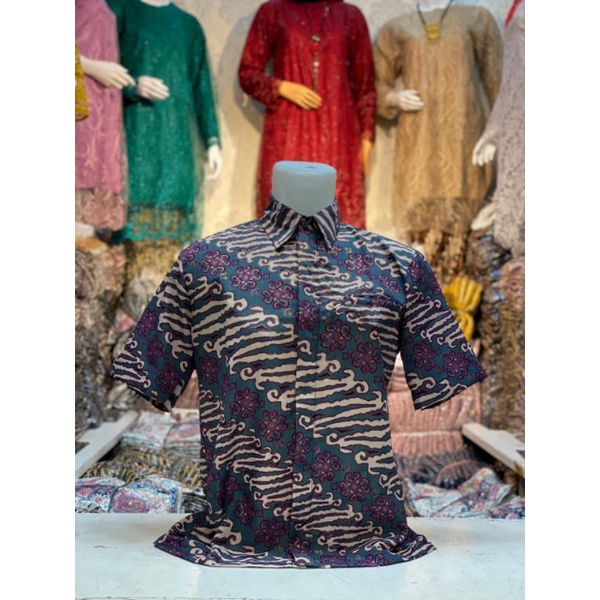 COD//KEMEJA BATIK//KEMEJA BATIK LENGAN PENDEK//KEMEJA BATIK COUPLE ROSE GOLD, PINK//TERLARIS