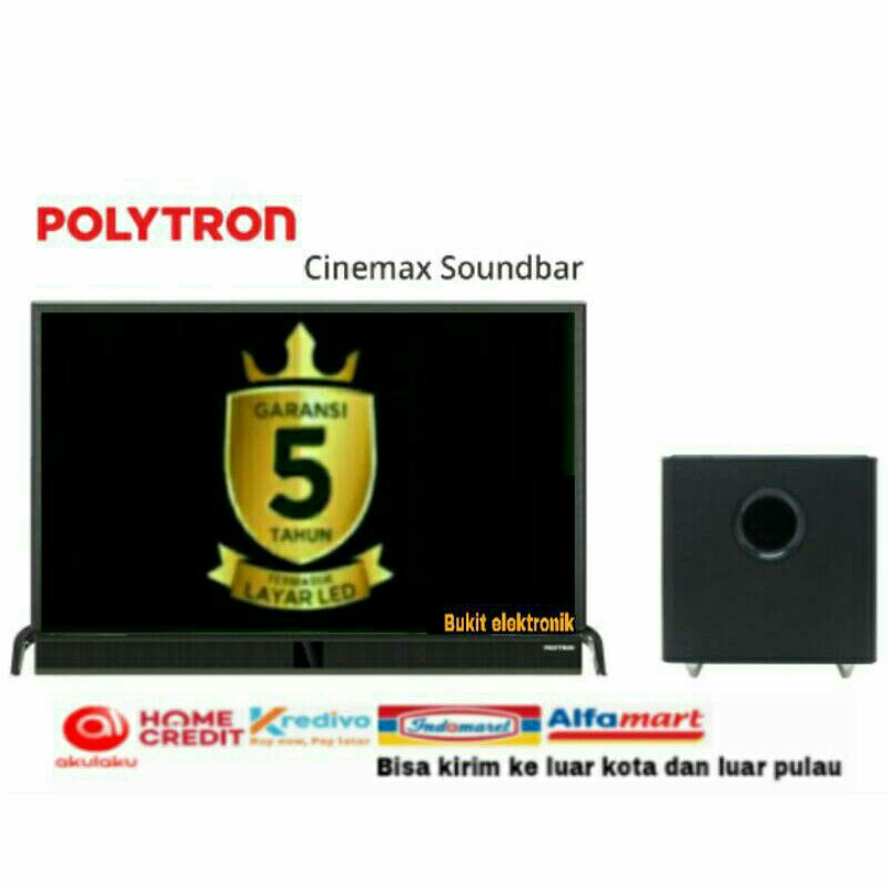 TV LED POLYTRON PLD43BS1553 PLD 43BS1553 PLD-43BS1553 CINEMAXSOUNDBAR