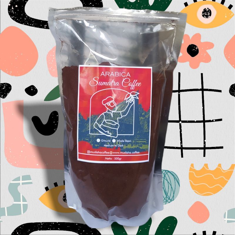 

Kopi Arabica Sumatera Medium To Dark premium sangat wangi