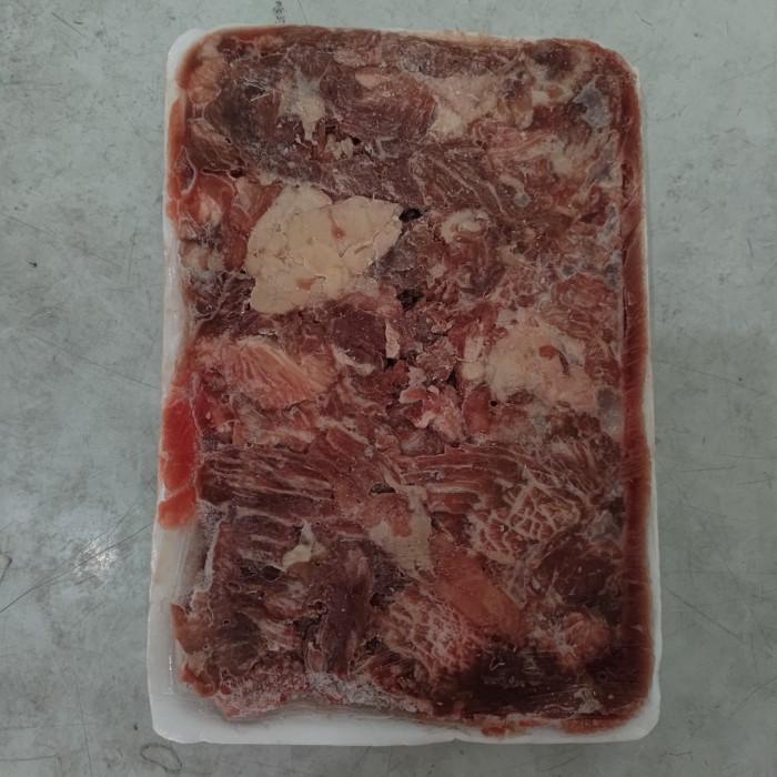 

Steak | Trim Beef Wagyu Meltik - Tetelan Daging Wagyu - Daging Sop 500Gr