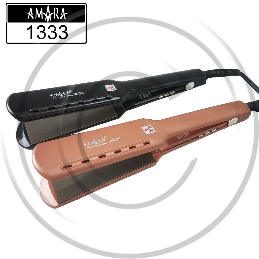 AMARA 2in1 1333 Proffesional - Catokan Rambut / Pengkeriting (Curly) / Pelurus / Hair Straightener