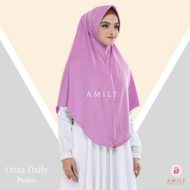 JILBAB  INSTAN JERSEY OZZA ORIGINAL DAILY  AMILY-3