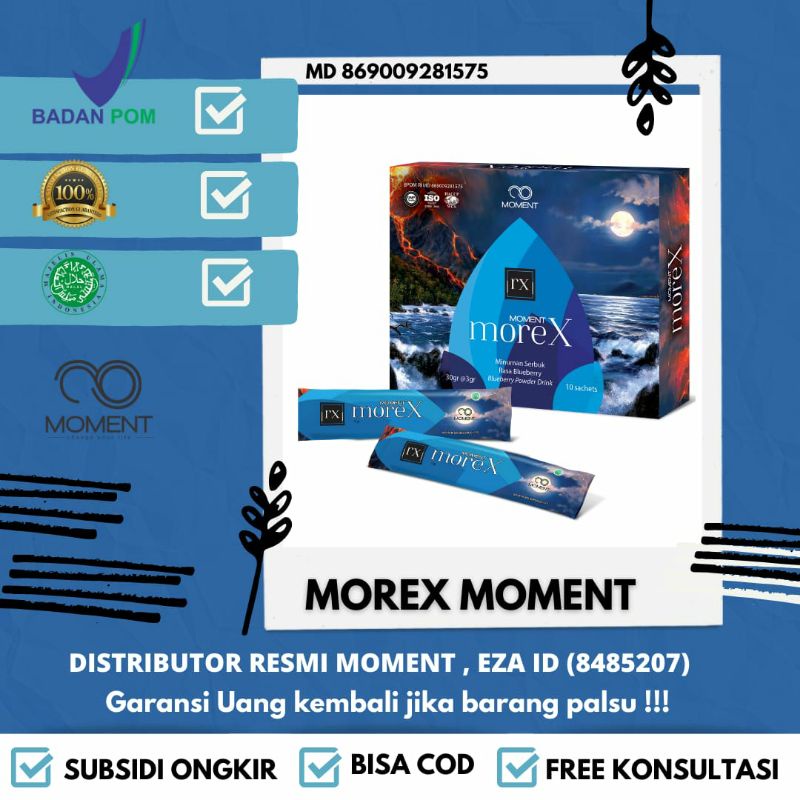 MOREX MOMENT SUPLEMENT KESEHATAN PRIA