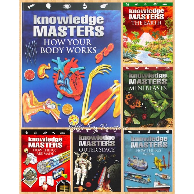 Knowledge Masters The Earth/Minibeasts/How Your Body Works/How Things Are Made/Outer Space/How Thing