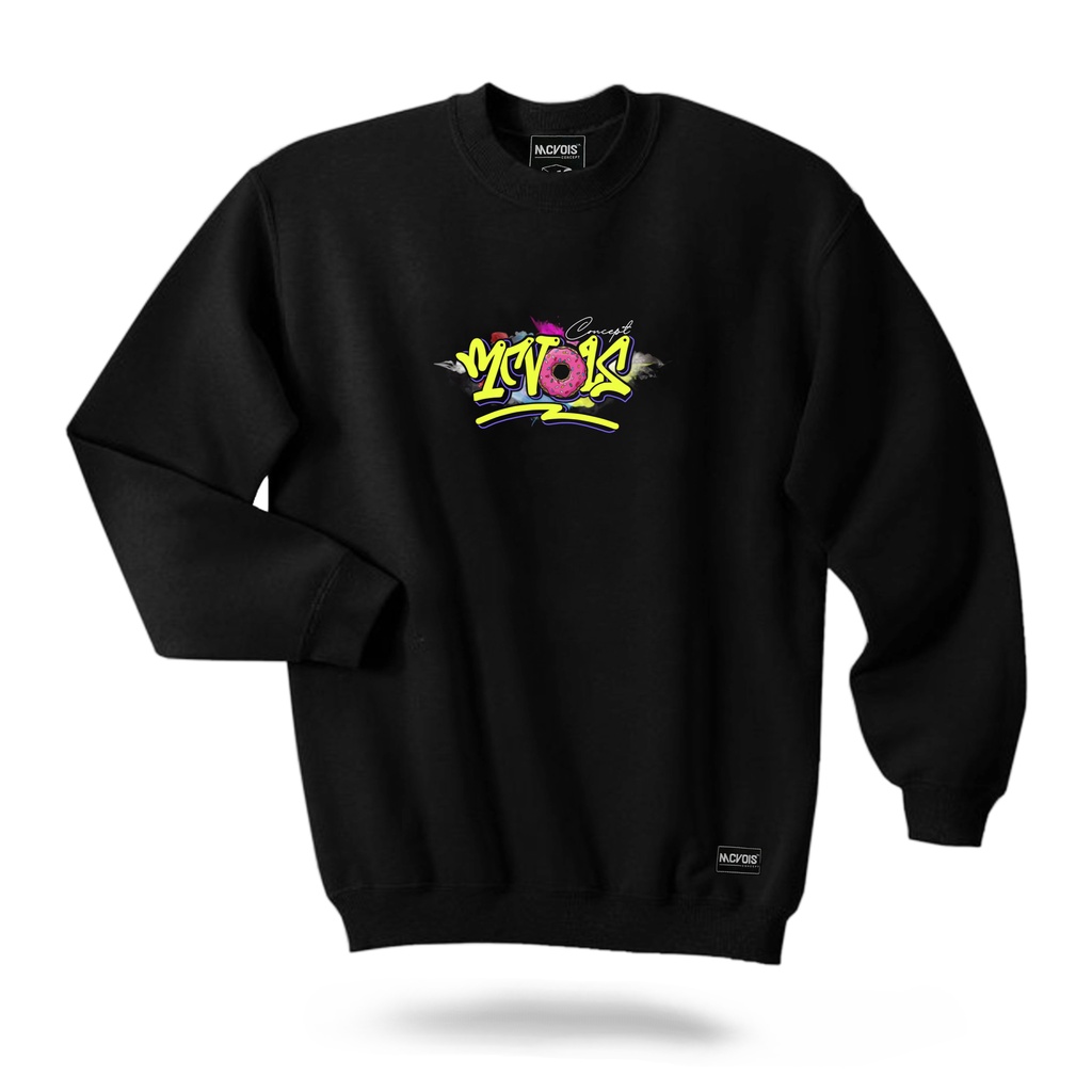 Mcvois Sweater Crewneck Graffity 10 Pria Wanita Premium Distro