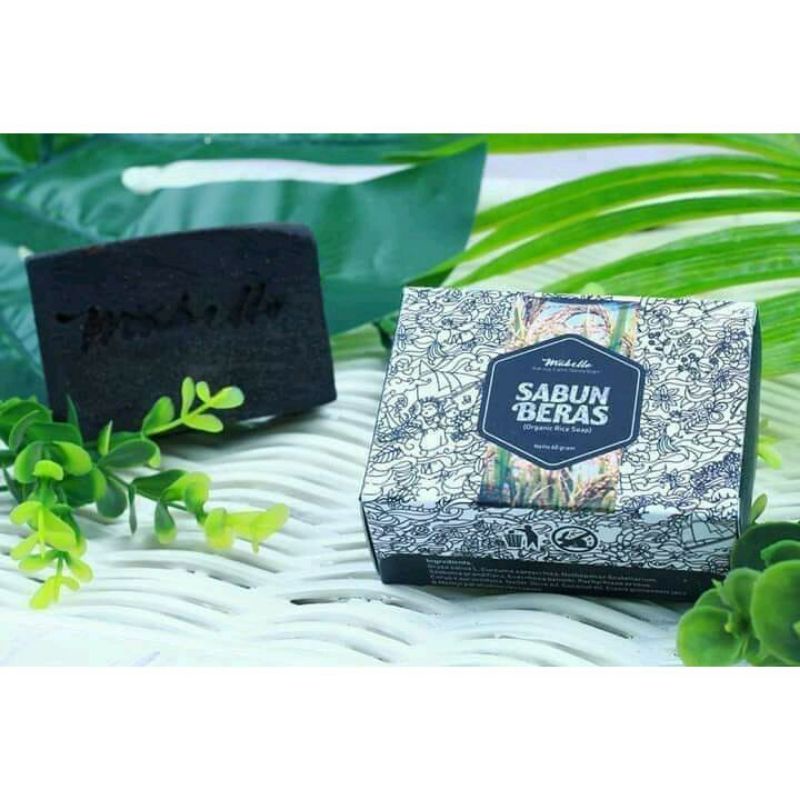 SABUN BERAS MABELLO (ajaib/best seller) Organic Rice Soap 100% BPOM