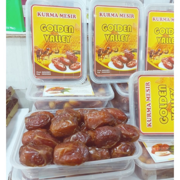 

Kurma Mesir 500gr// kurma mesir golden valley oleh oleh haji dan umroh