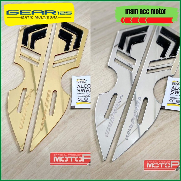 Garnis Garnish Cover Body Samping Depan Yamaha Mio Gear 125 Premium